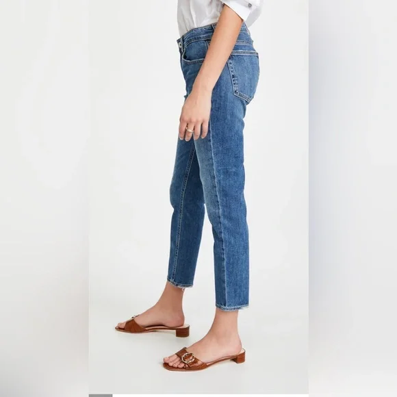 VGUC rag & bone dre low-rise slim boyfriend jeans in colour Star City - Picture 3 of 16